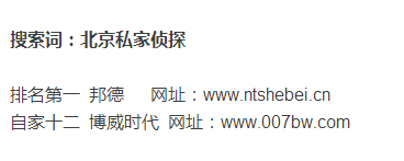 SEO优化排名案例