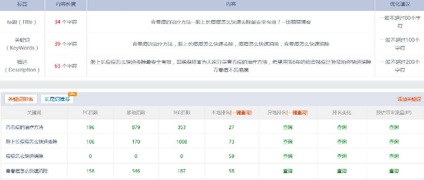 网站情况